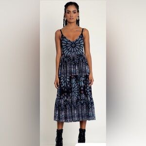 BlackMilk Basilica Of Saint Denis Sheer Midaxi Dress - LIMITED edition large